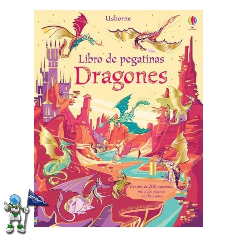 DRAGONES | LIBRO DE PEGATINAS | USBORNE
