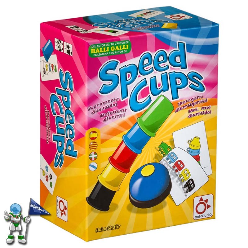 SPEED CUPS , JUEGO DE MESA , EUSKARAZ ERE