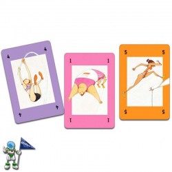 JUEGO DE CARTAS ATHLETIC GAMES | DJECO
