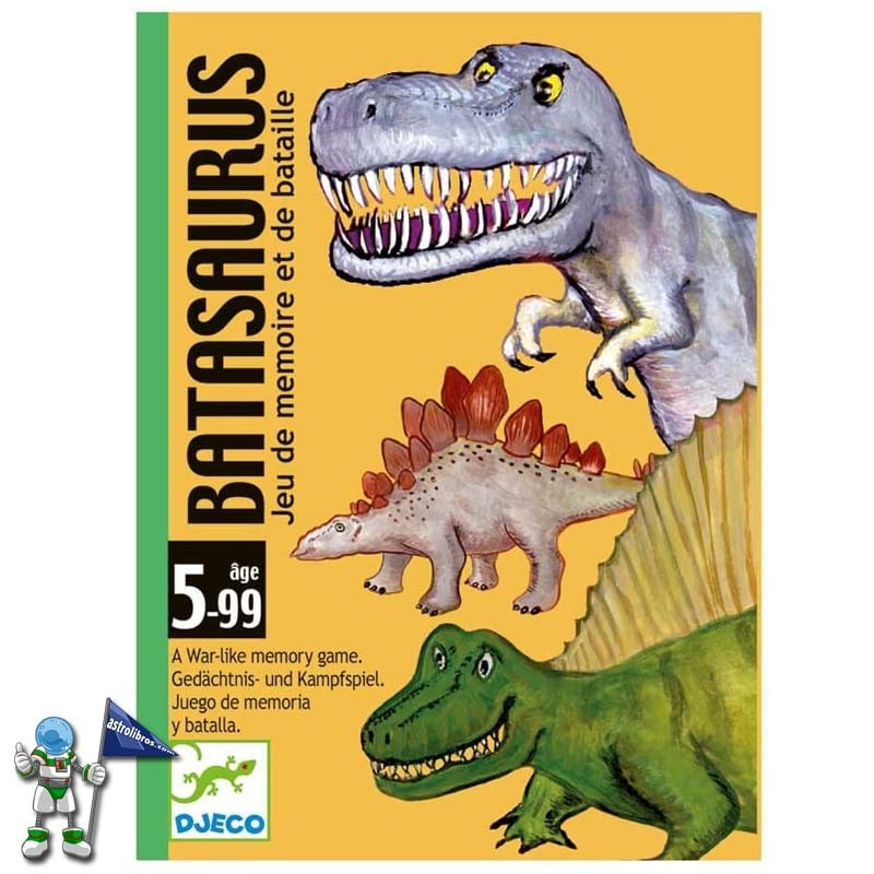 BATASAURUS , JUEGO DE CARTAS DJECO