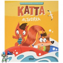 KATTA 02, KATTA ALTXORRA, CUENTO EN MAYÚSCULA EN EUSKERA