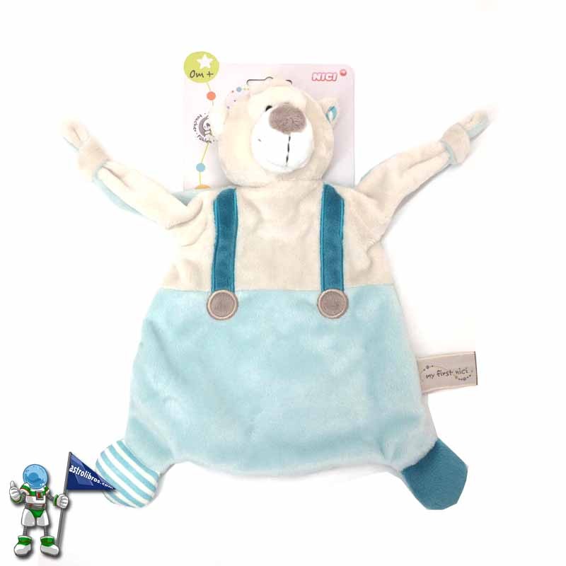 DOUDOU PELUCHE OSITO AZUL, NICI BEBÉ