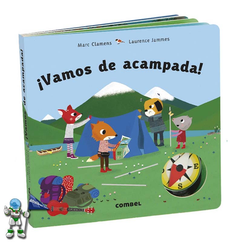 ¡VAMOS DE ACAMPADA! , LIBRO CON SOLAPAS