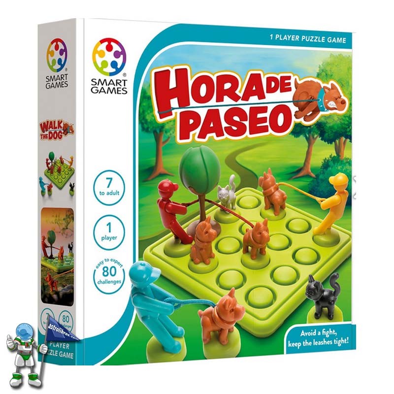 HORA DE PASEO , JUEGO DE LÓGICA PARA UN JUGADOR , SMART GAMES