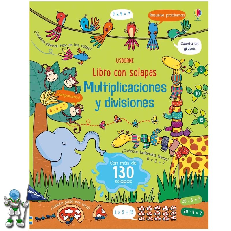 MULTIPLICACIONES Y DIVISIONES | LIBRO CON SOLAPAS