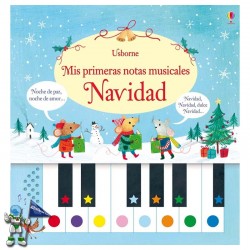 NAVIDAD | MIS PRIMERAS NOTAS MUSICALES | PIANO LIBURUA | GABONETAKO LIBURUAK USBORNE