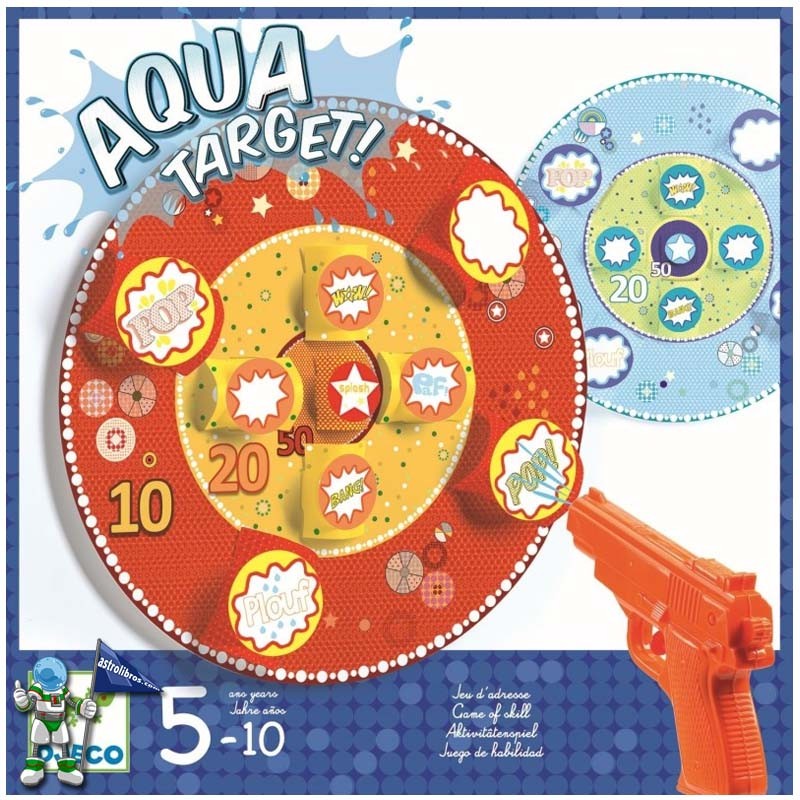 JUEGO DE HABILIDAD AQUA TARGET | DJECO JOLASAK JUEGO DE HABILIDAD AQUA TARGET | DJECO JOLASAK