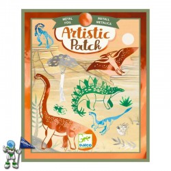 ARTISTIC PATCH METAL DINOSAURIOS | MANUALIDADES DJECO