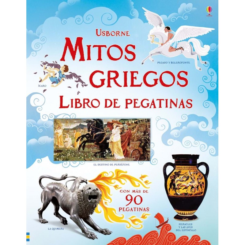 MITOS GRIEGOS , LIBRO DE PEGATINAS
