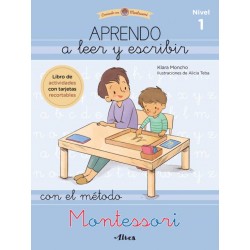 APRENDO A LEER Y ESCRIBIR, MONTESSORI LECTURA 1