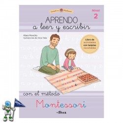 APRENDO A LEER Y ESCRIBIR, MONTESSORI LECTURA 2