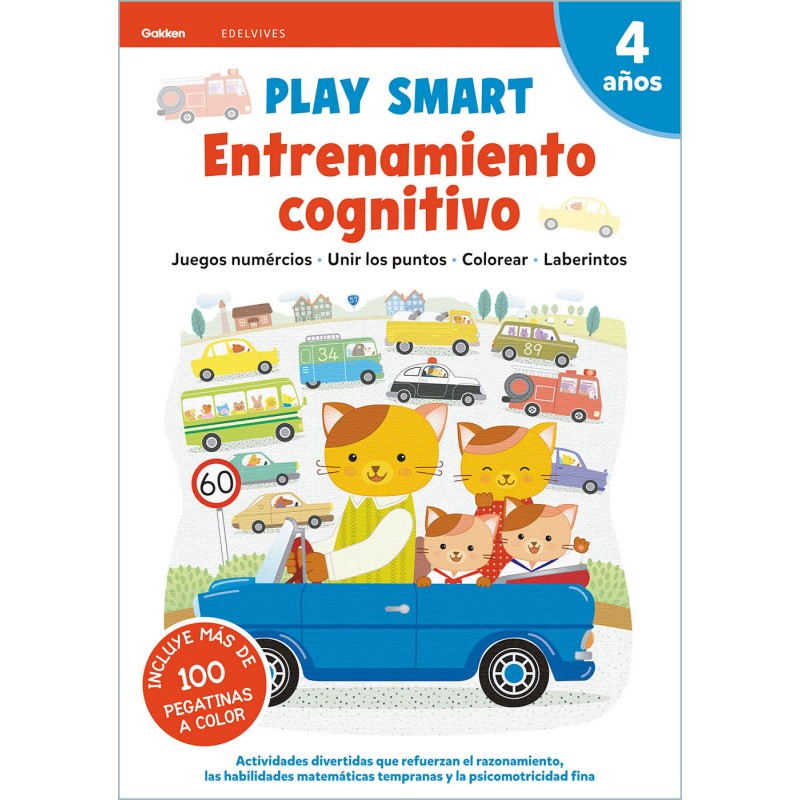 PLAY SMART 4 AÑOS, ENTRENAMIENTO COGNITIVO