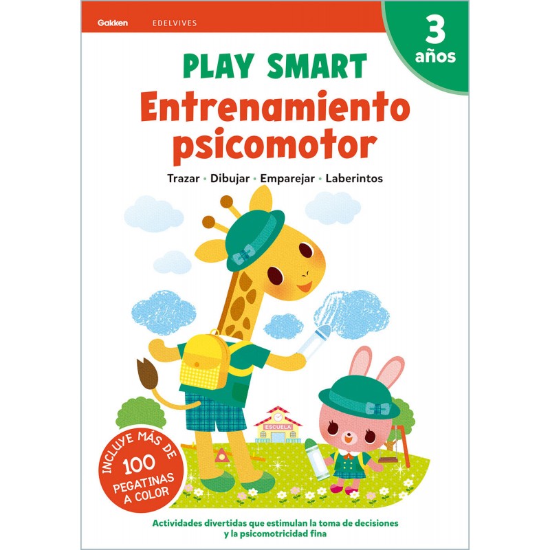 PLAY SMART 3 AÑOS, ENTRENAMIENTO PSICOMOTOR