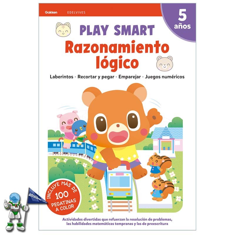 PLAY SMART 5 AÑOS, RAZONAMIENTO LOGICO