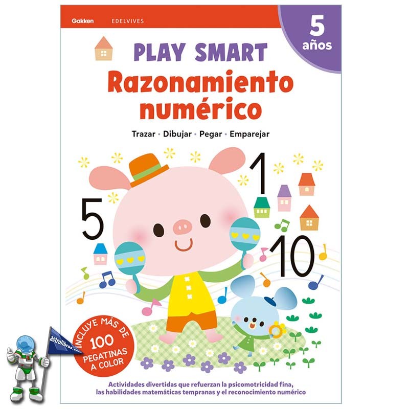 PLAY SMART 5 AÑOS, RAZONAMIENTO NUMERICO