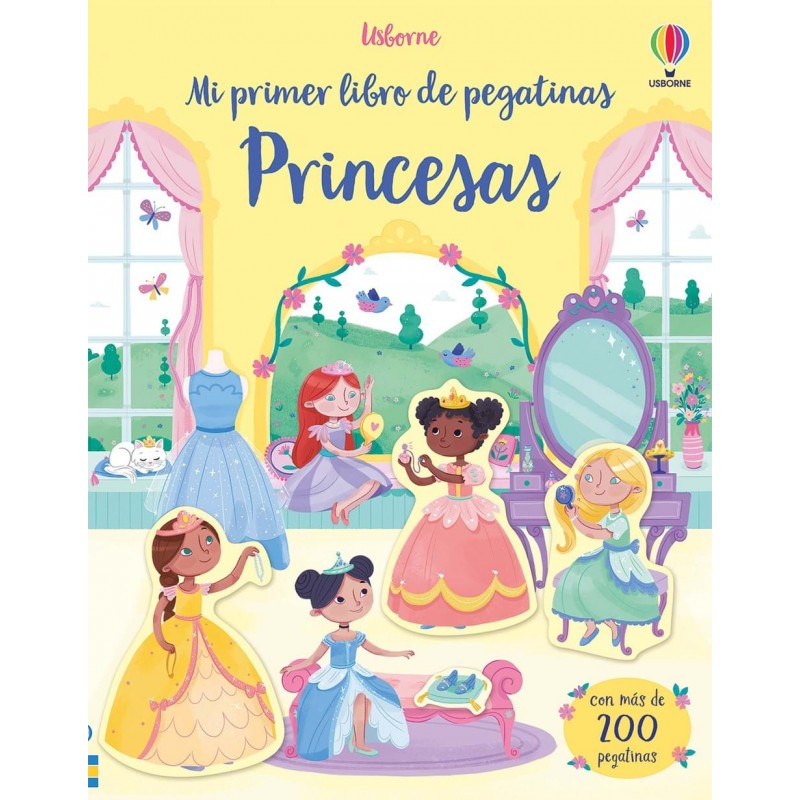 Comprar el libro PRINCESAS, MI PRIMER LIBRO DE PEGATINAS USBORNE