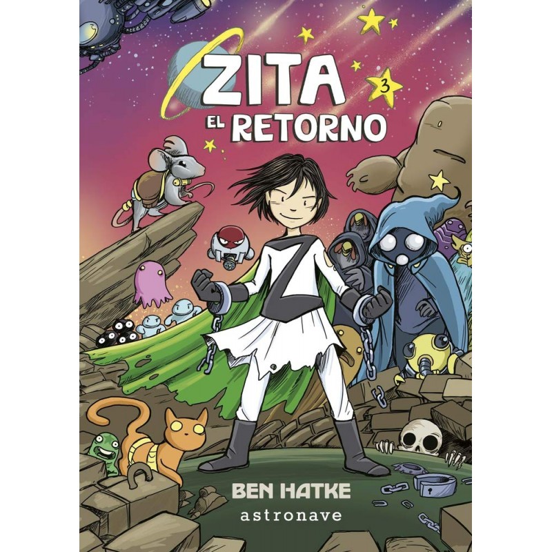 EL RETORNO , LAS AVENTURAS DE ZITA 3 , CÓMIC