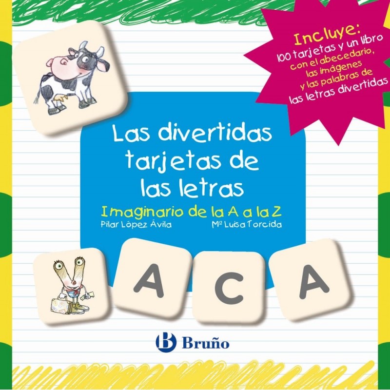 LAS DIVERTIDAS TARJETAS DE LAS LETRAS, IMAGINARIO DE LA A A LA Z LAS DIVERTIDAS TARJETAS DE LAS LETRAS, IMAGINARIO DE LA A A LA Z