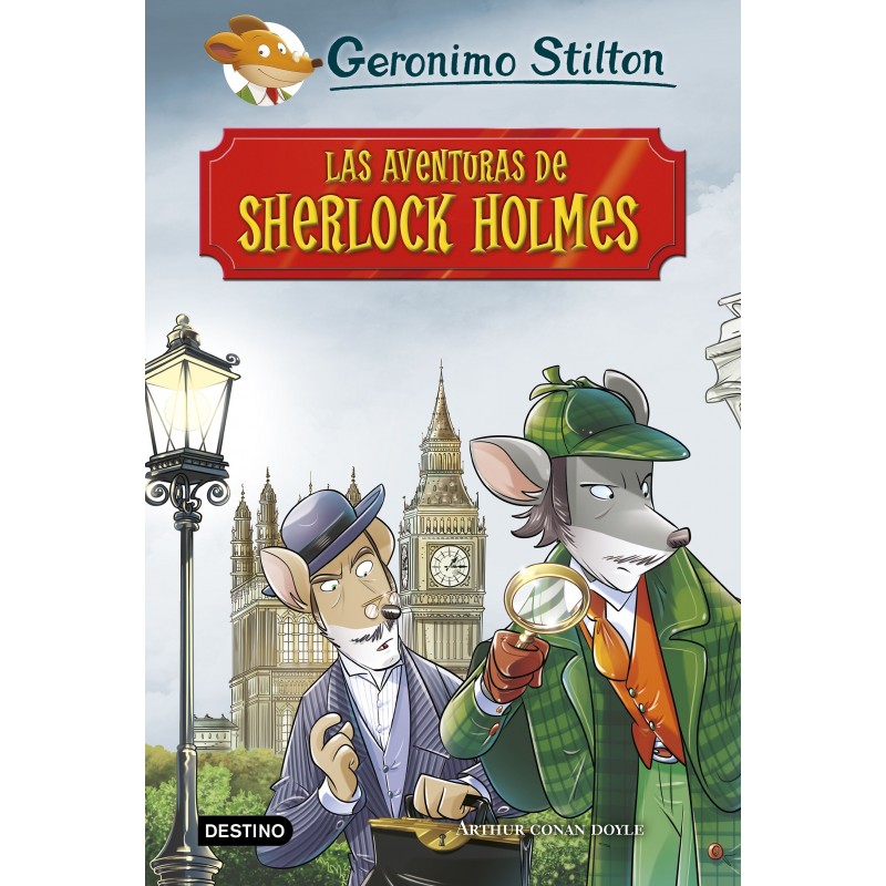 LAS AVENTURAS DE SHERLOCK HOLMES, GRANDES HISTORIAS STILTON