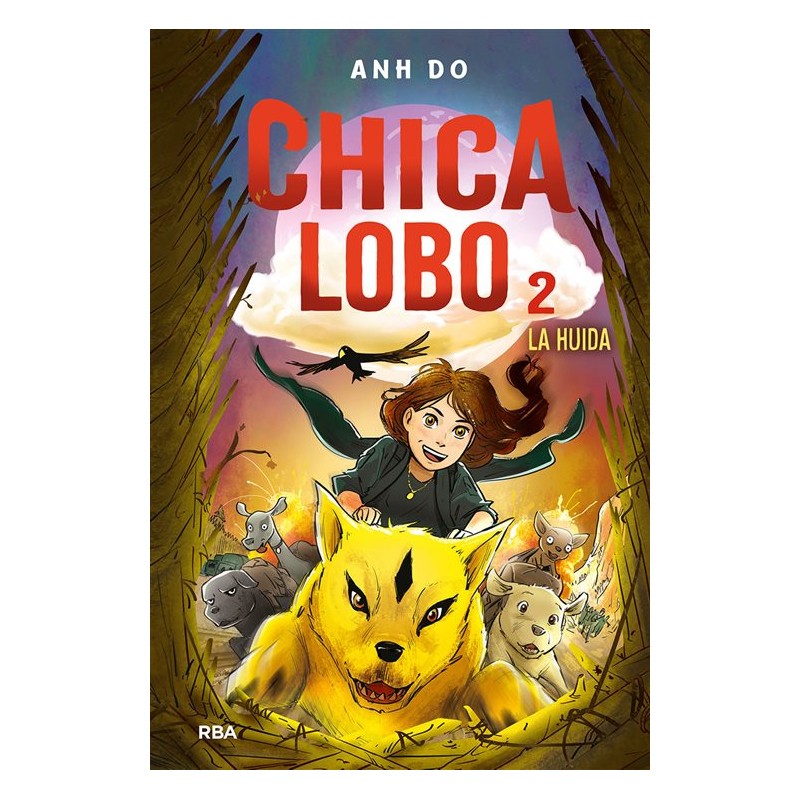 CHICA LOBO 2 , LA HUIDA