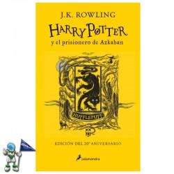 HARRY POTTER Y EL PRISIONERO DE AZKABAN, EDICIÓN HUFFLEPUFF DEL 20º ANIVERSARIO