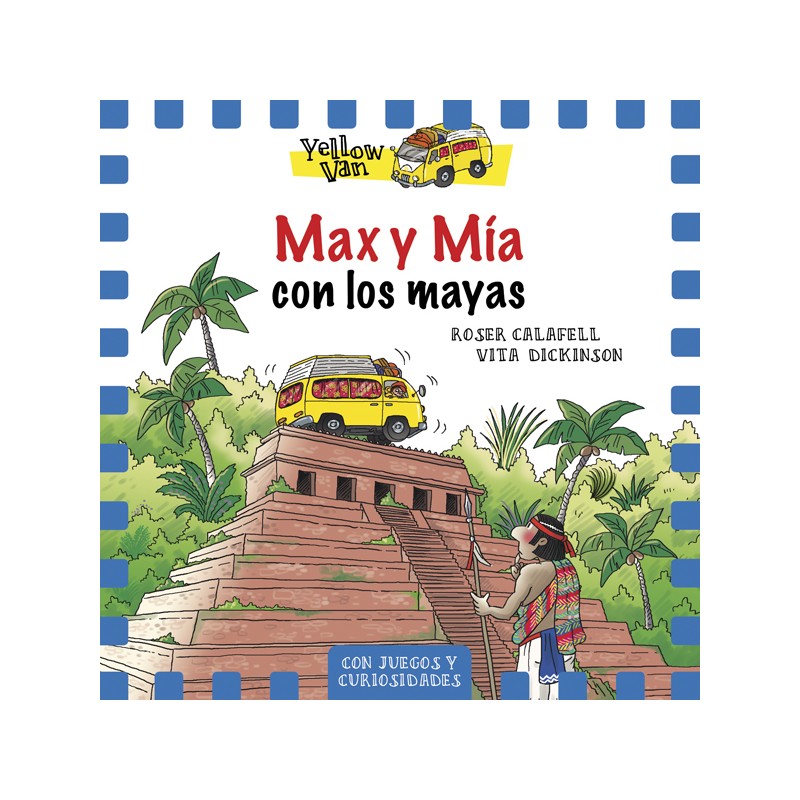 MAX Y MÍA CON LOS MAYAS , YELLOW VAN 14