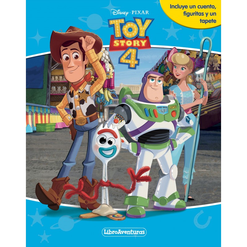 TOY STORY 4 LIBROAVENTURAS, LIBRO JUEGO