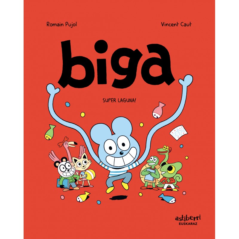 BIGA 2, SUPER LAGUNA! MI PRIMER CÓMIC EN EUSKERA