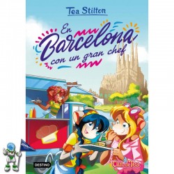 TEA STILTON 40, EN BARCELONA CON UN GRAN CHEF