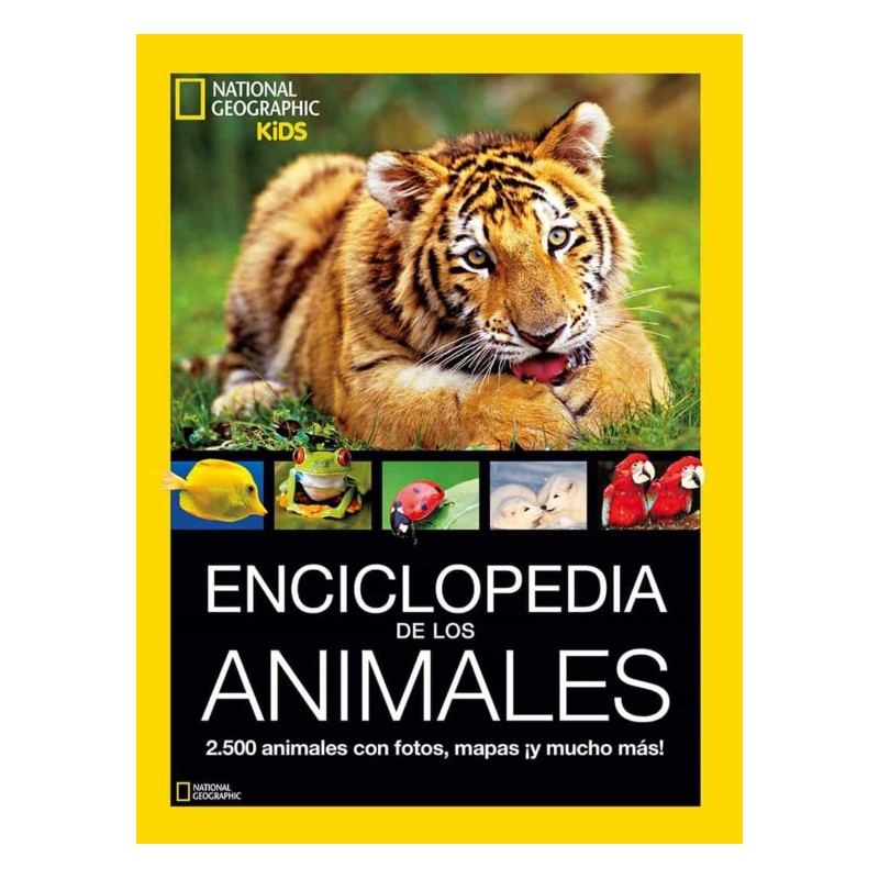 ENCICLOPEDIA DE LOS ANIMALES, NATIONAL GEOGRAPHID KIDS