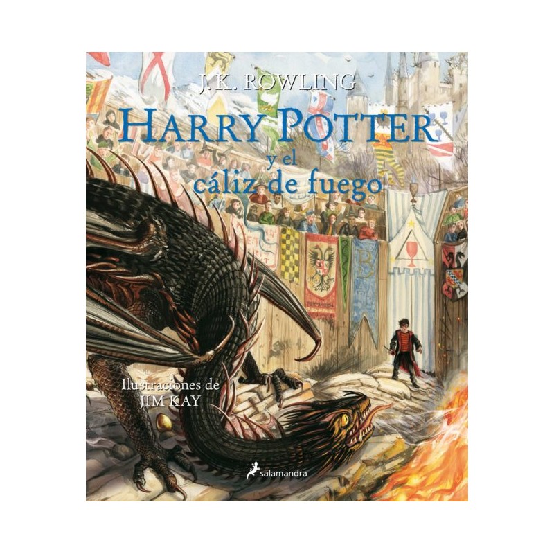 HARRY POTTER Y EL CALIZ DE FUEGO, EDICIÓN ILUSTRADA