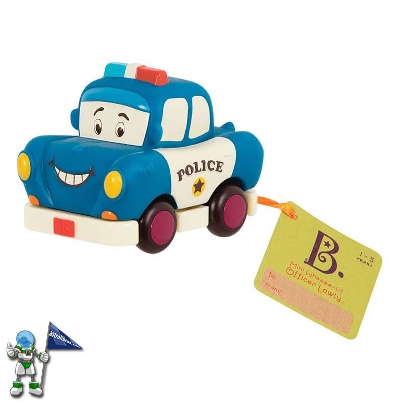 COCHES BLANDOS MINI WHEEEEIS! COCHE DE POLICÍA