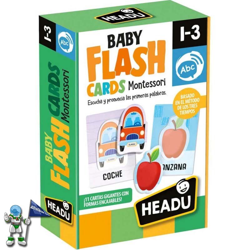 BABY FLASH CARDS | CARTAS MONTESSORI | HEADU