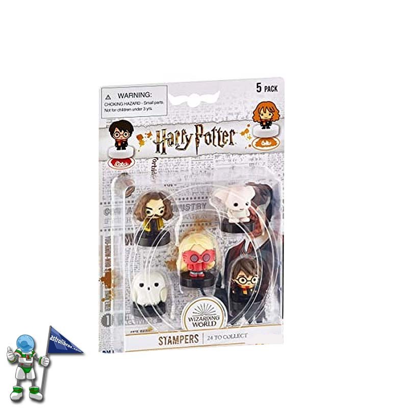 HARRY POTTER, SELLOS PACK DE 5