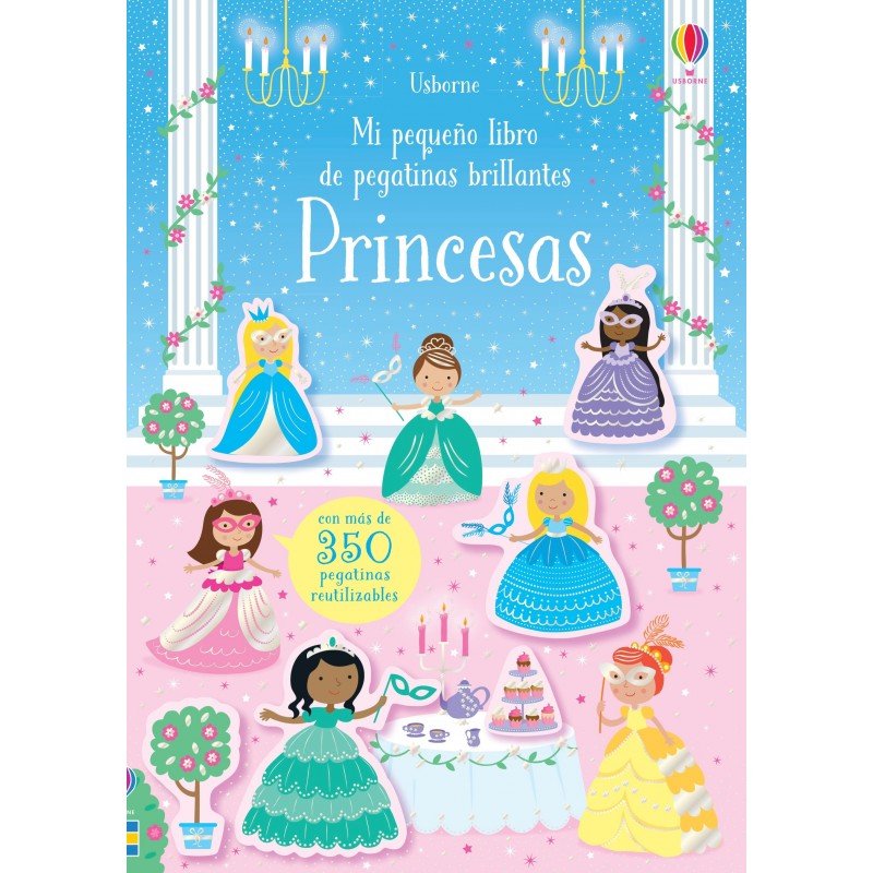 PRINCESAS, MI PEQUEÑO LIBRO DE PEGATINAS USBORNE