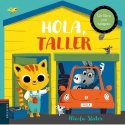 HOLA, TALLER , LIBRO INFANTIL CON SOLAPAS