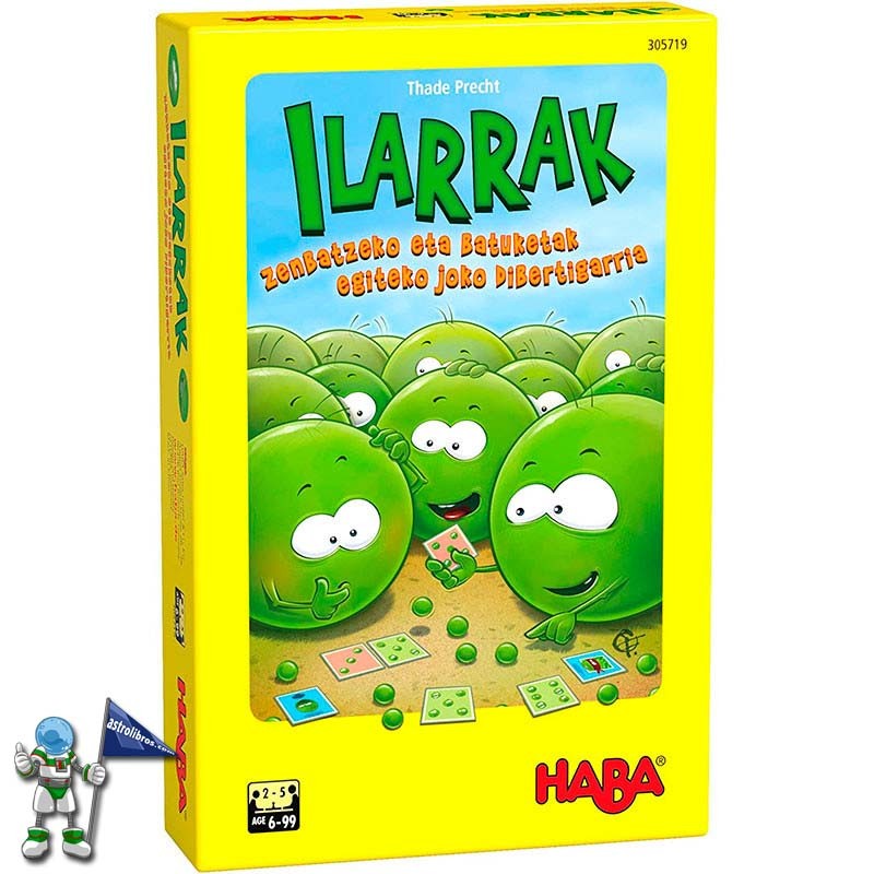 ILARRAK ZENBATZEKO ETA BATUKETAK EGITEKO JOKO |JUEGO DE HABA EN EUSKERA