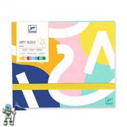 ARTY BLOCK, CARPETA CON 30 HOJAS COLORES