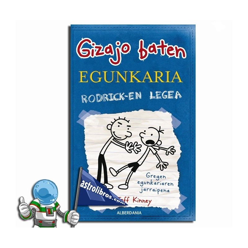 GIZAJO BATEN EGUNKARIA 02, RODRICK-EN LEGEA , GREG EN EUSKERA GIZAJO BATEN EGUNKARIA 02, RODRICK-EN LEGEA , GREG EN EUSKERA