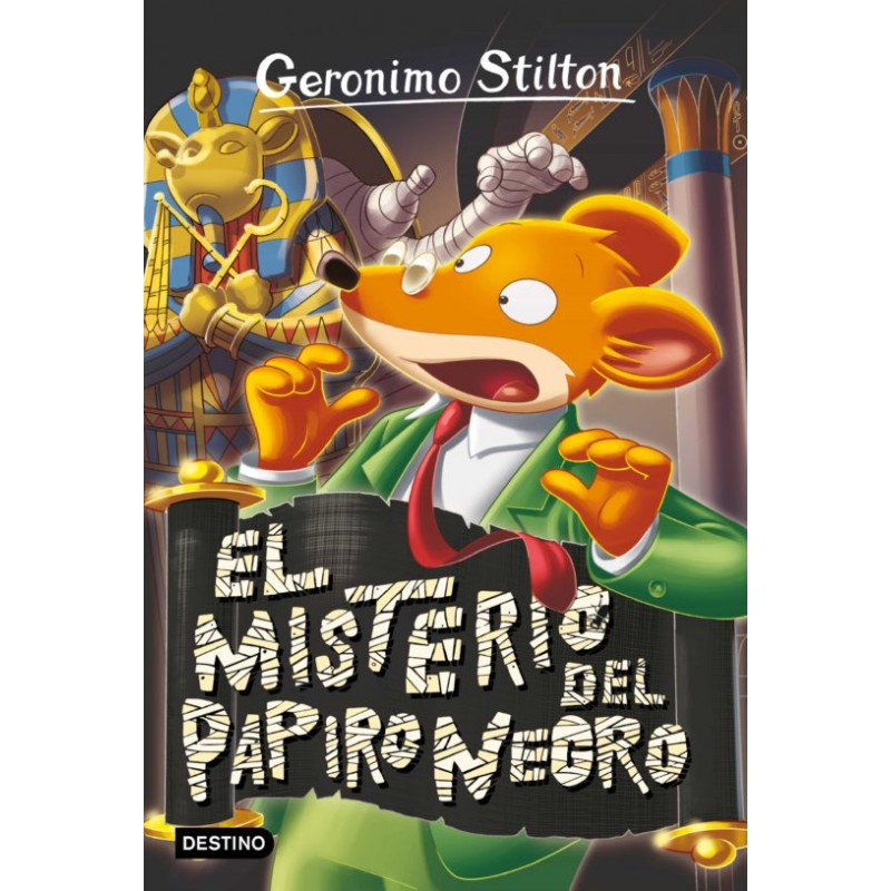 EL MISTERIO DEL PAPIRO NEGRO , GERONIMO STILTON 77