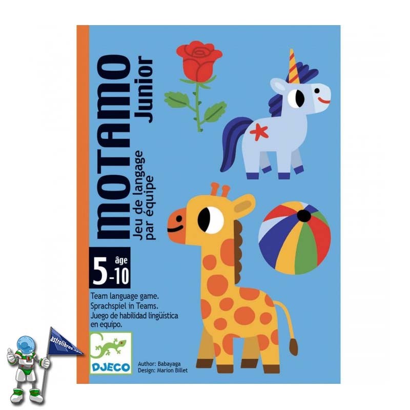 MOTAMO JUNIOR JUEGO DE CARTAS DJECO