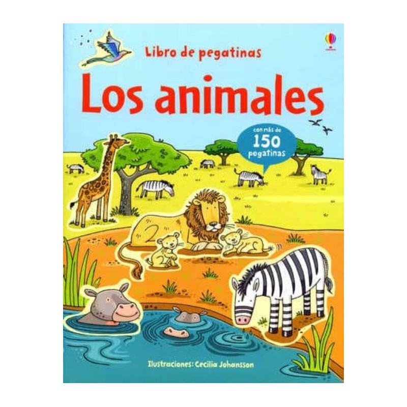 LOS ANIMALES , LIBRO DE PEGATINAS