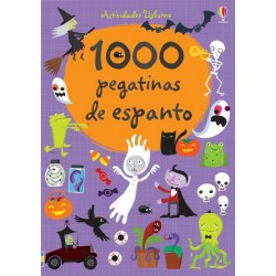1000 PEGATINAS DE ESPANTO, LIBRO DE PEGATINAS USBORNE