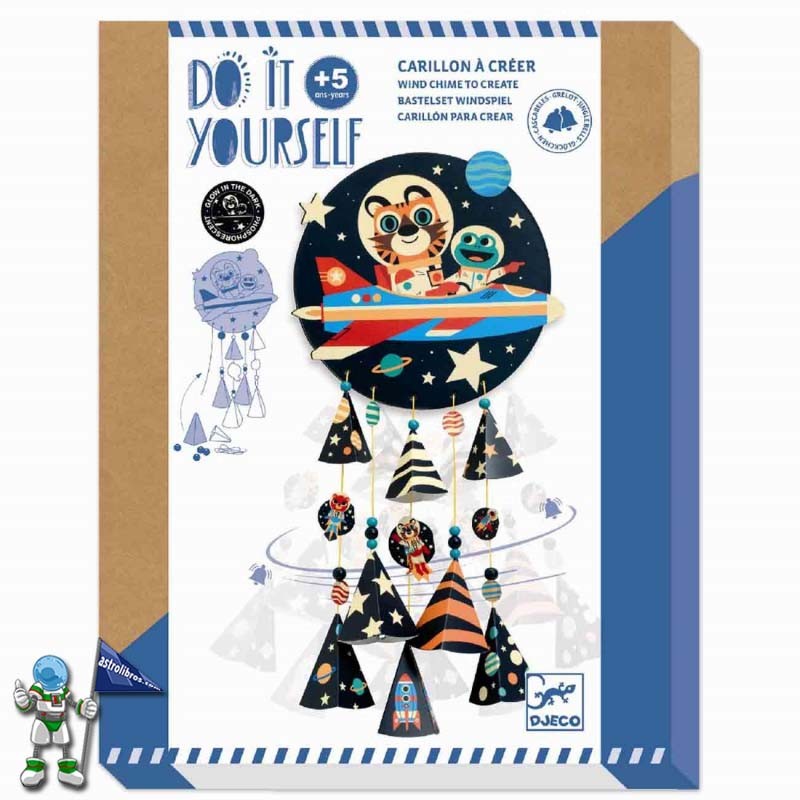 COLGADOR MÓVIL NAVE, MANUALIDADES DJECO COLGADOR MÓVIL NAVE, MANUALIDADES DJECO
