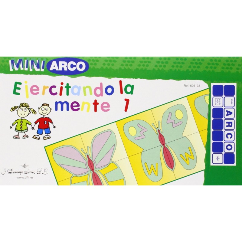 CUADERNO MINI ARCO, 505133, EJERCITANDO LA MENTE 1