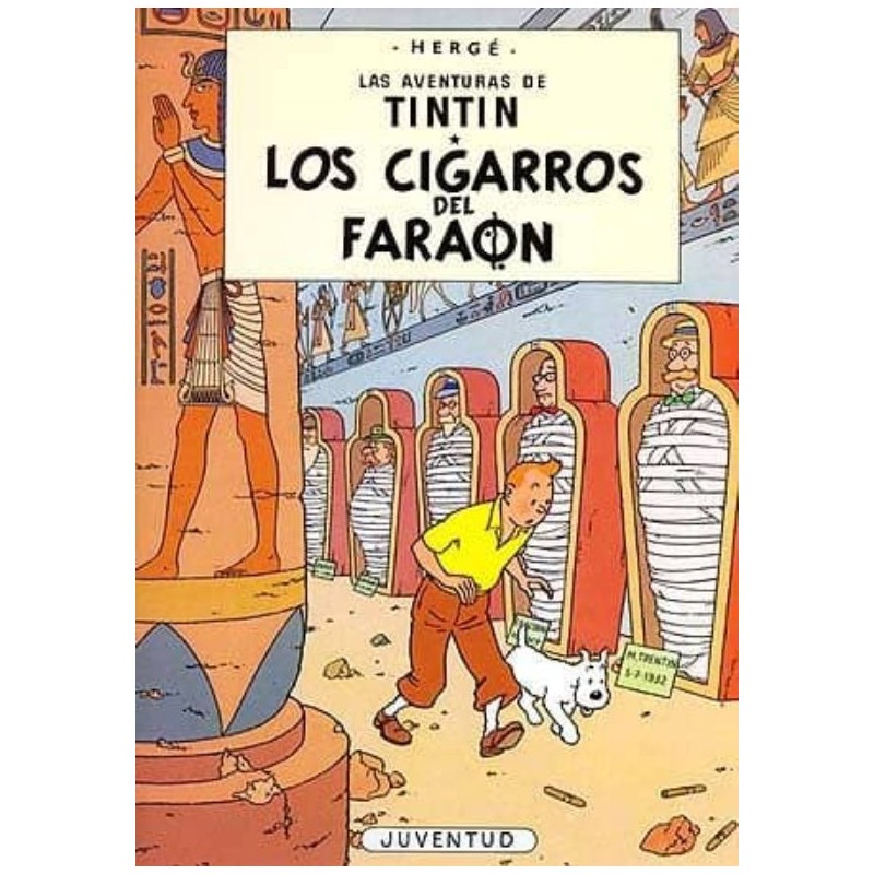 LAS AVENTURAS DE TINTIN 3, LOS CIGARROS DEL FARAÓN