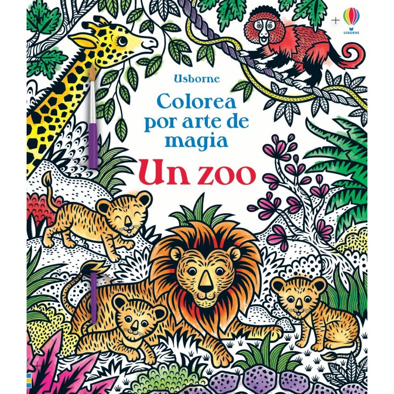 COLOREA POR ARTE DE MAGIA, UN ZOO