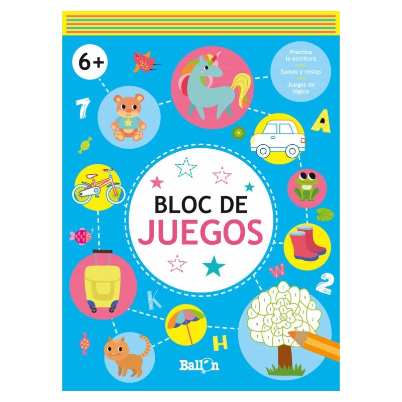 BLOC DE JUEGOS +6