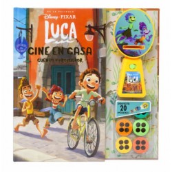 LUCA CINE EN CASA, CUENTO Y PROYECTOR