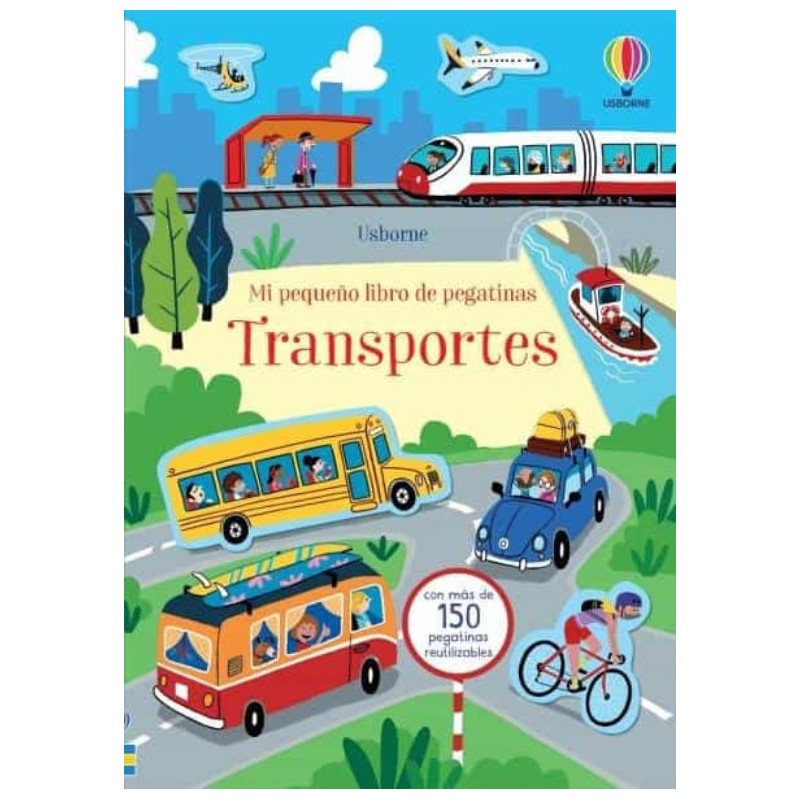 TRANSPORTES, MI PEQUEÑO LIBRO DE PEGATINAS USBORNE